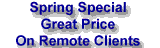 Special Spring Pricing